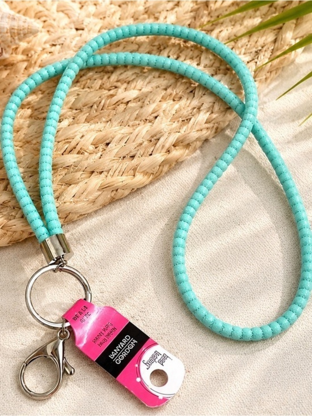 NWT Bead Landing Key Key Card Cruise Lanyard 32”